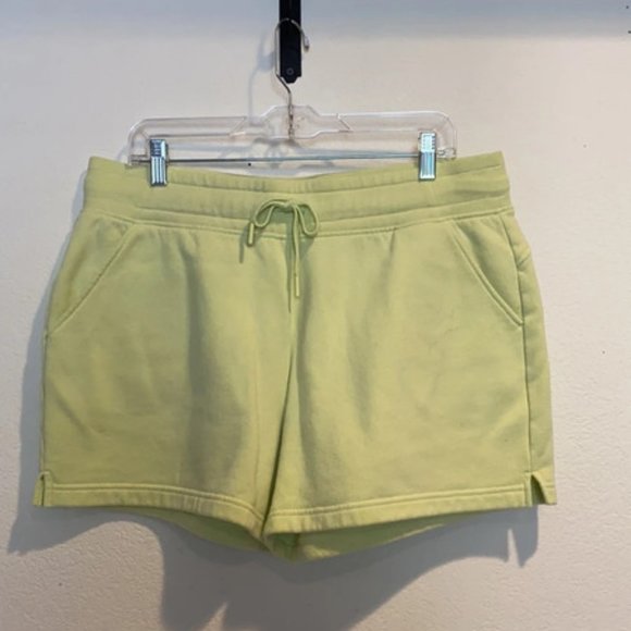 Light Green Tek Gear Ultrasoft Fleece Shorts size XL - Picture 1 of 3